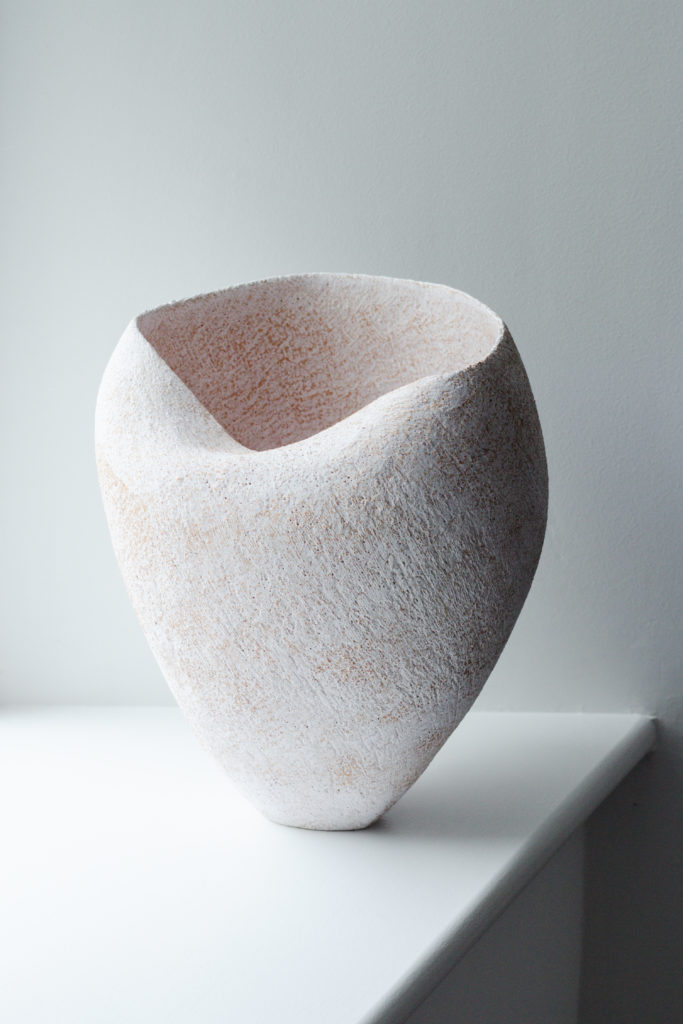 Minimal Neutral toned ceramic art by Yasha Butler
