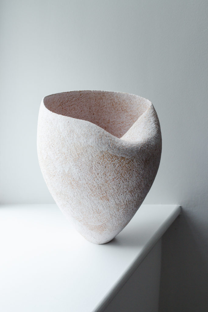 Minimal Neutral toned ceramic art by Yasha Butler